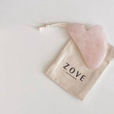 Zove Rose Quartz Gua Sha